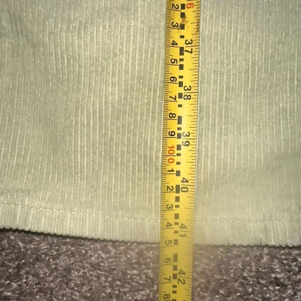 Green Corduroy PacSun Jeans